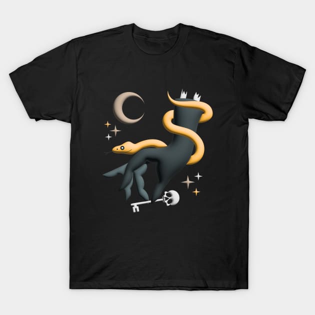 The Serpent's Gatekeeper T-Shirt by AndArson Studio